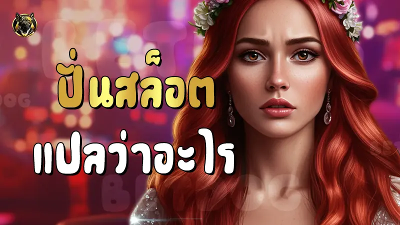 ปั่นสล็อตแปลว่าอะไร