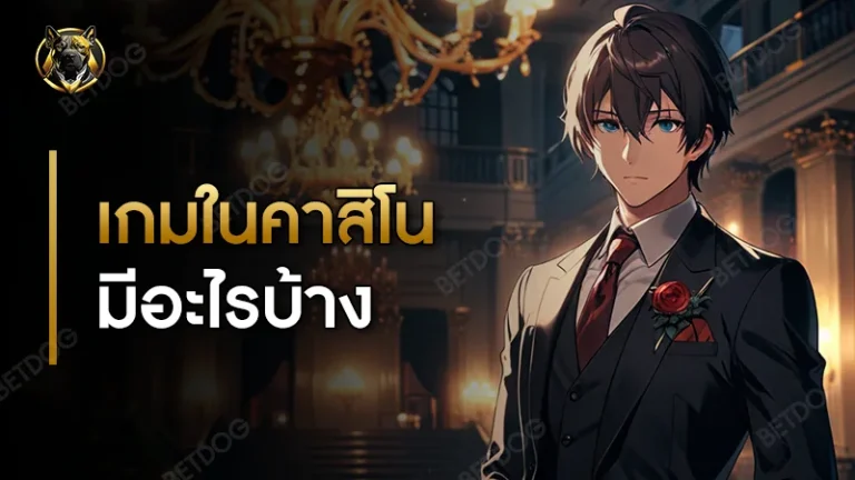 เกมในคาสิโน มีอะไรบ้าง