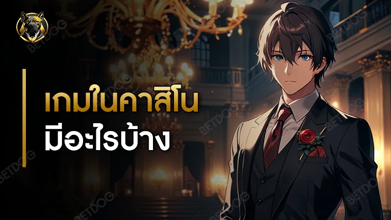 เกมในคาสิโน มีอะไรบ้าง