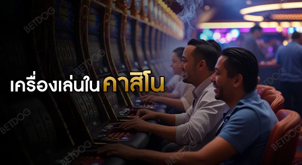 เครื่องเล่นในคาสิโน มีอะไรบ้าง