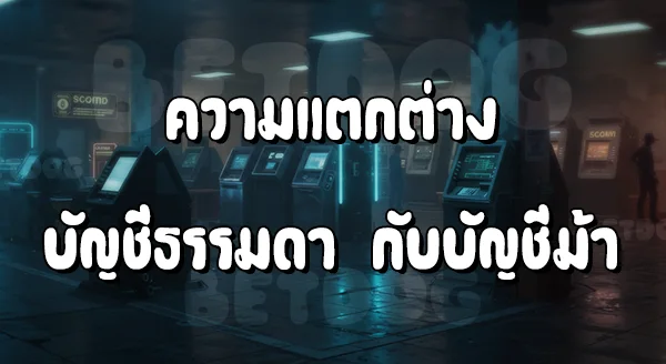 ทำไมถึงเรียกว่า บัญชีม้า