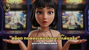 สล็อต ทดลองเล่น ต่างจากเล่นจริงยังไง