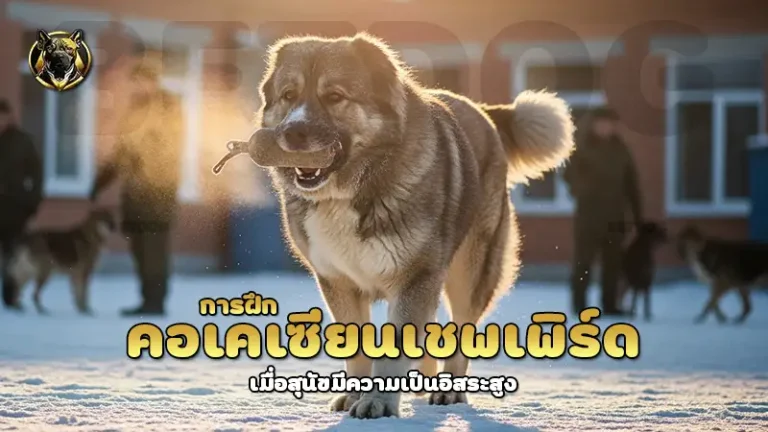 การฝึก คอเคเซียนเชพเพิร์ด