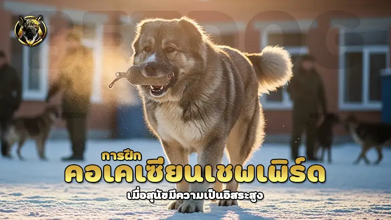 การฝึก คอเคเซียนเชพเพิร์ด