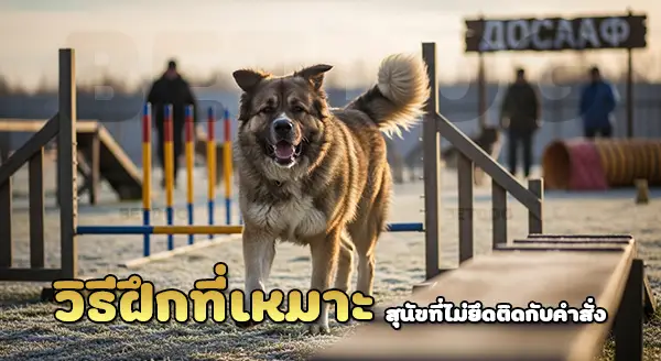 การฝึก คอเคเซียนเชพเพิร์ด