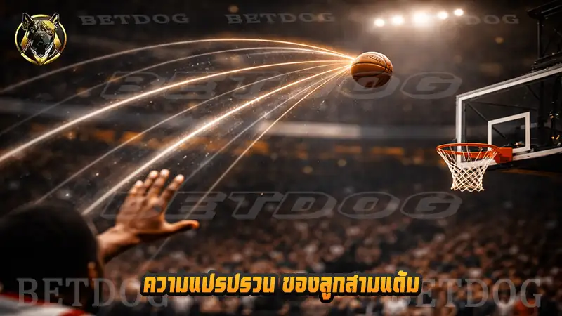 ความแปรปรวน ของลูกสามแต้ม