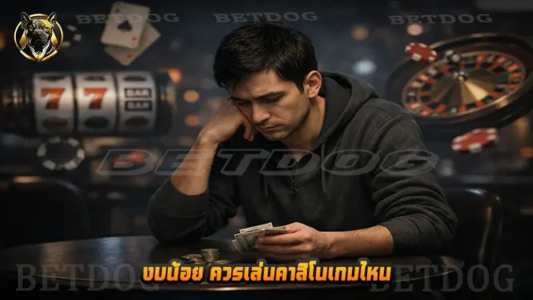 งบน้อย ควรเล่นคาสิโนเกมไหน