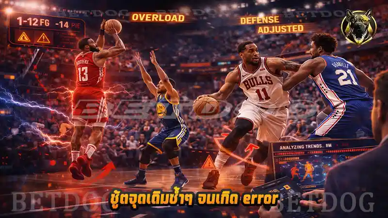 ชู้ตจุดเดิมซ้ำๆ จนเกิด error