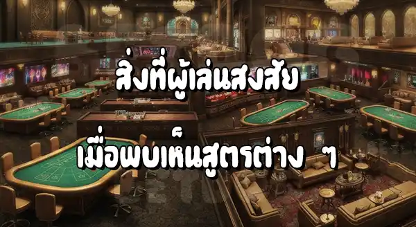 บาคาร่า สูตรไล่ทุนคืน