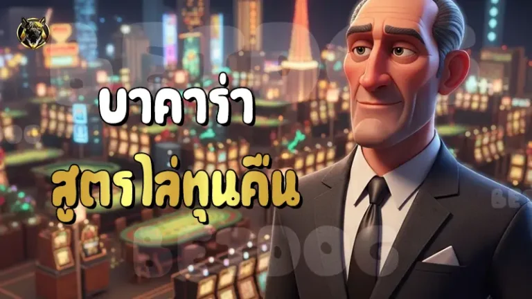 บาคาร่า สูตรไล่ทุนคืน