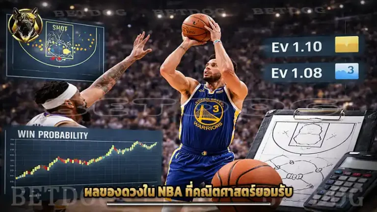 ผลของดวงใน NBA ที่คณิตศาสตร์ยอมรับ