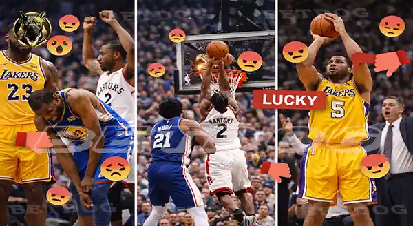 ผู้เล่นใน NBA ที่ดวงเข้าข้างบ่อย