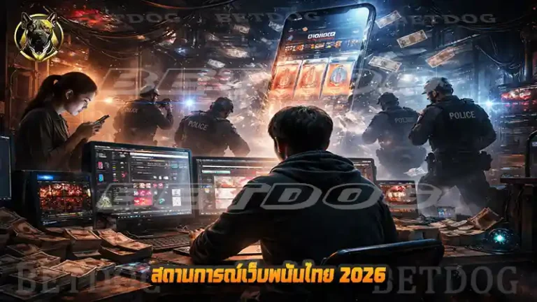 สถานการณ์เว็บพนันไทย 2026