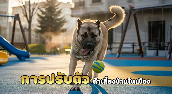 เลี้ยง คังคาลตุรกี บ้านในเมือง