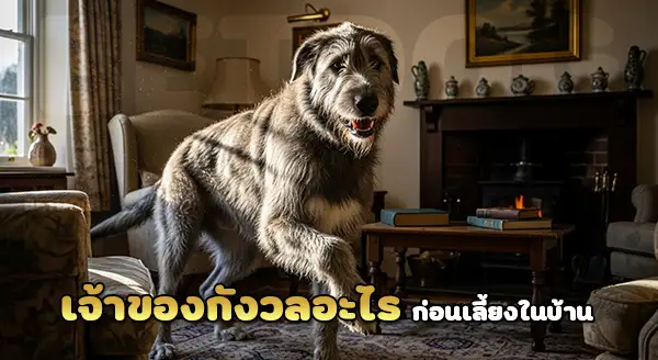 เลี้ยง ไอริชวูล์ฟฮาวด์ บ้านเล็ก
