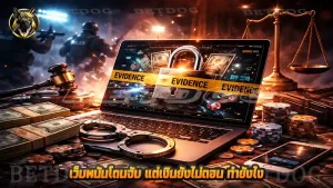 เว็บพนันโดนจับ แต่เงินยังไม่ถอน ทำยังไง
