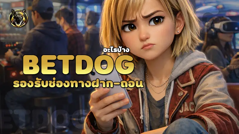 betdog รองรับช่องทางฝาก-ถอน อะไรบ้าง
