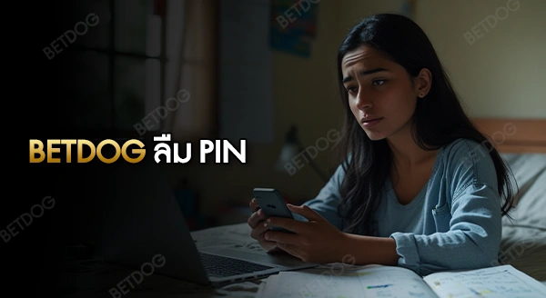 betdog ลืม PIN ทำยังไง