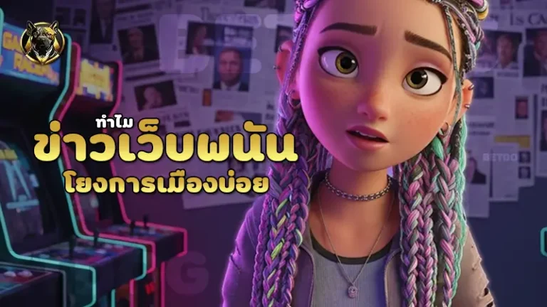 ทำไมข่าวเว็บพนัน โยงการเมืองบ่อย