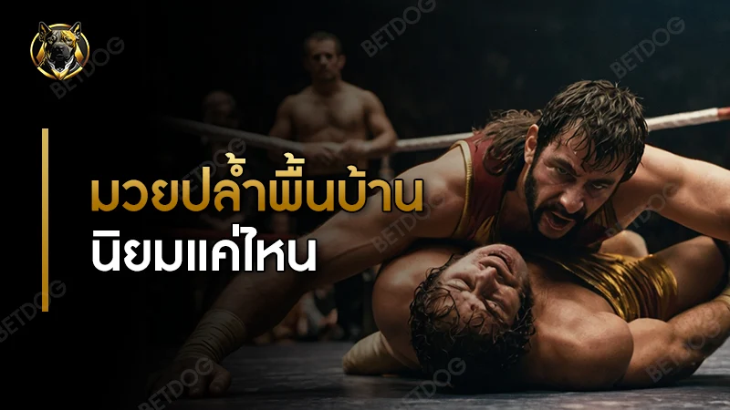 มวยปล้ำพื้นบ้าน นิยมแค่ไหน