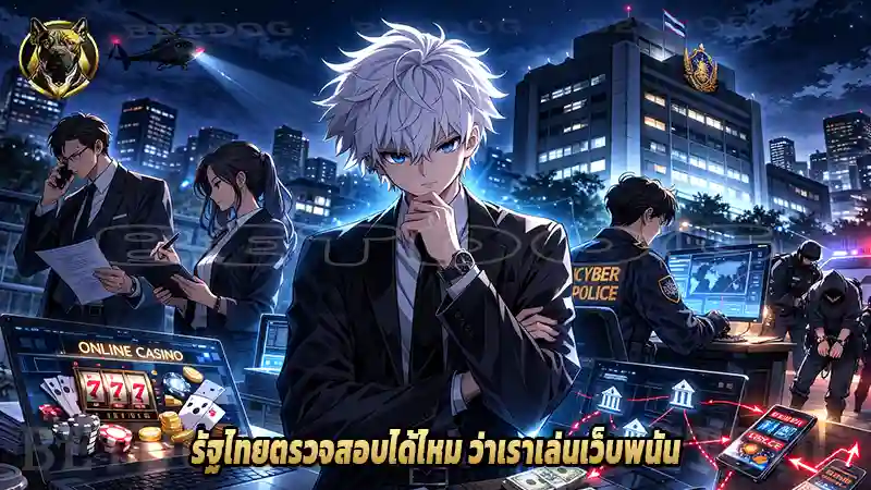 รัฐไทยตรวจสอบได้ไหม ว่าเราเล่นเว็บพนัน