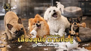 เลี้ยงสุนัข ตามที่อยู่ ต่างกันยังไง