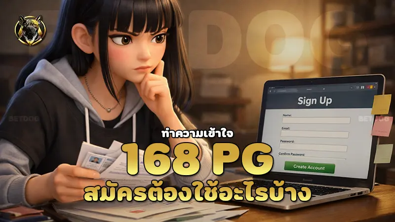 168 pg สมัครต้องใช้อะไรบ้าง