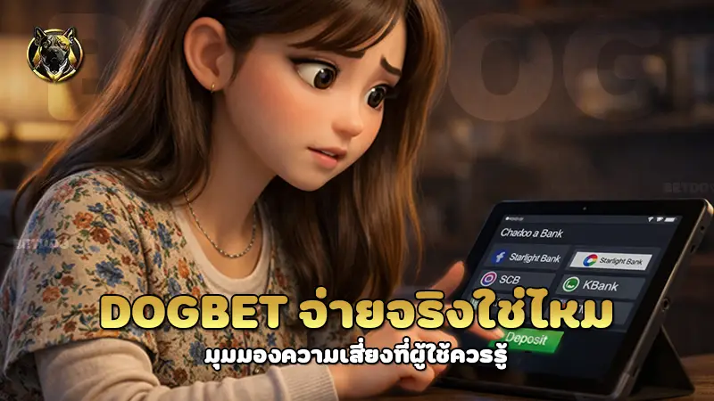 dogbet จ่ายจริงใช่ไหม