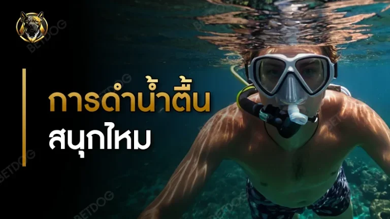 การดำน้ำตื้น สนุกไหม