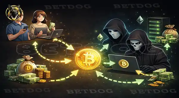 การฟอกเงินผ่านคริปโต ทำยังไง