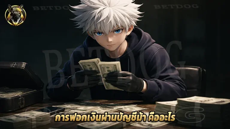 การฟอกเงินผ่านบัญชีม้า คืออะไร