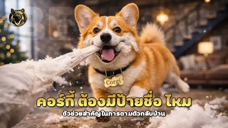 คอร์กี้ ต้องมีป้ายชื่อ ไหม