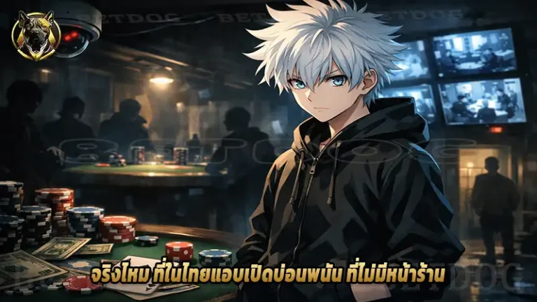 จริงไหม ที่ในไทยแอบเปิดบ่อนพนัน ที่ไม่มีหน้าร้าน