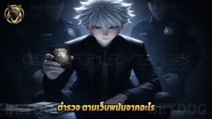 ตำรวจ ตามเว็บพนันจากอะไร