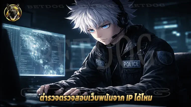 ตำรวจตรวจสอบเว็บพนันจาก IP ได้ไหม