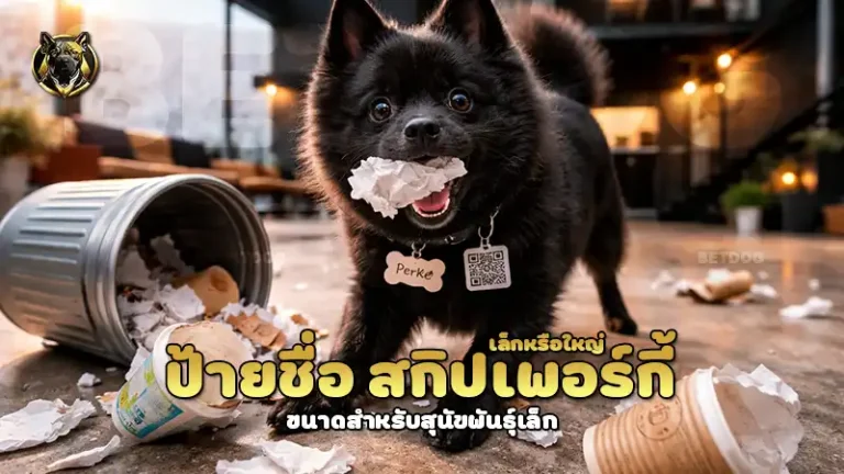 ป้ายชื่อ สกิปเพอร์กี้ เล็กหรือใหญ่