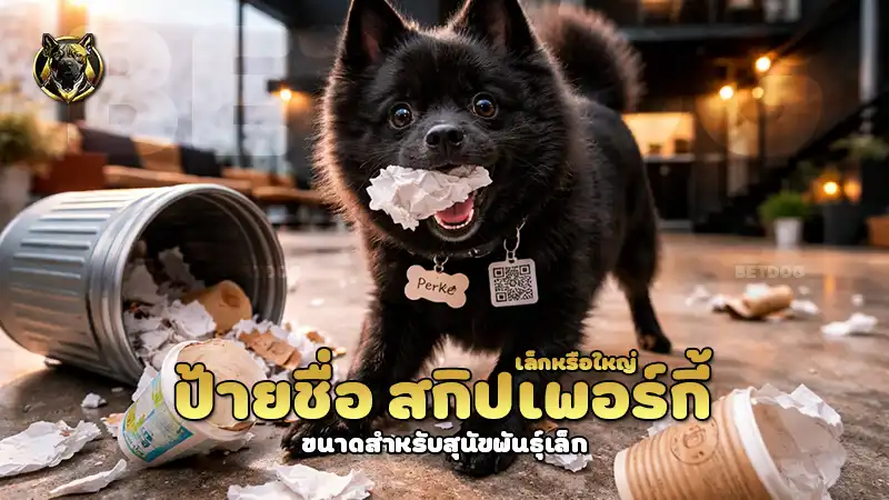 ป้ายชื่อ สกิปเพอร์กี้ เล็กหรือใหญ่