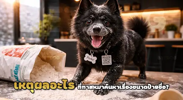 ป้ายชื่อ สกิปเพอร์กี้ เล็กหรือใหญ่