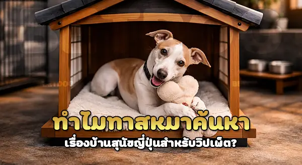 วิปเพ็ต ชอบบ้านสุนัข ญี่ปุ่นไหม