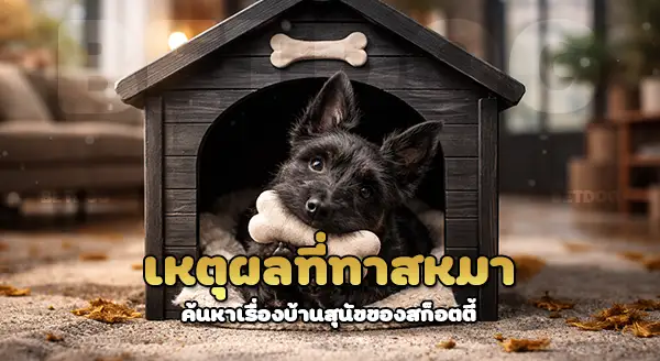 สก็อตตี้ ต้องการบ้านสุนัข เล็กหรือใหญ่