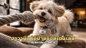 ฮาวานีส ใช้ป้ายชื่อสเตนเลส ได้ไหม