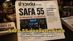 SAFA 55 ข่าวจับกุมล่าสุด