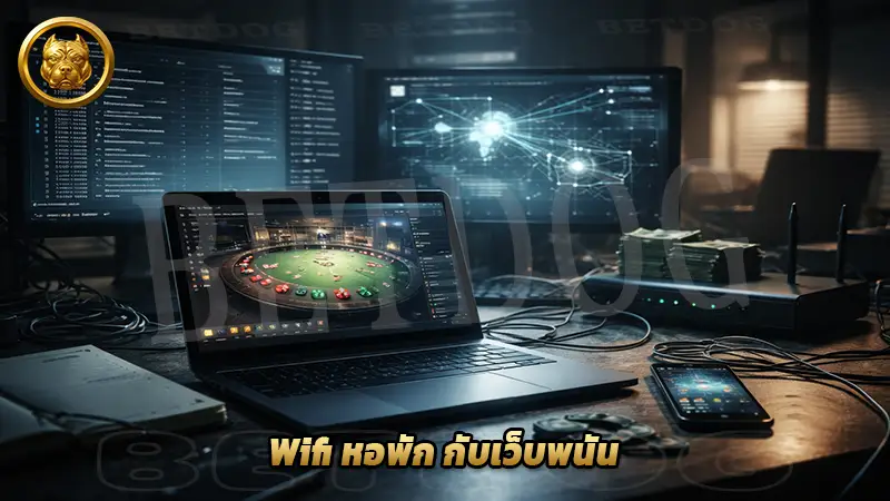 Wifi หอพัก กับเว็บพนัน