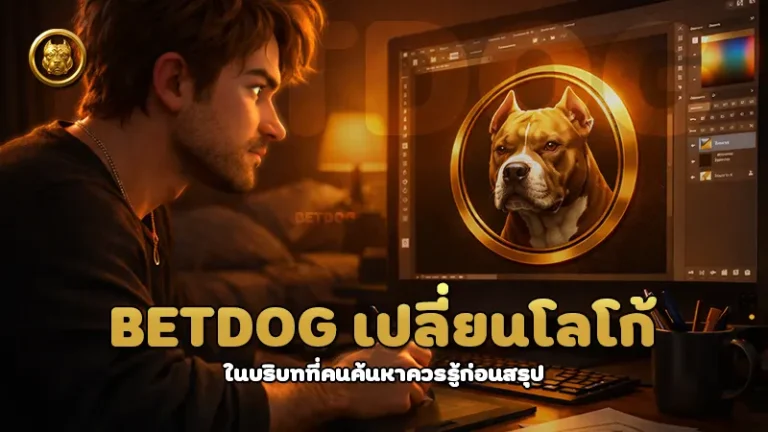 betdog เปลี่ยนโลโก้
