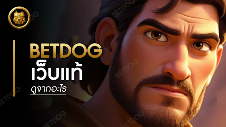 betdog เว็บแท้ ดูจากอะไร