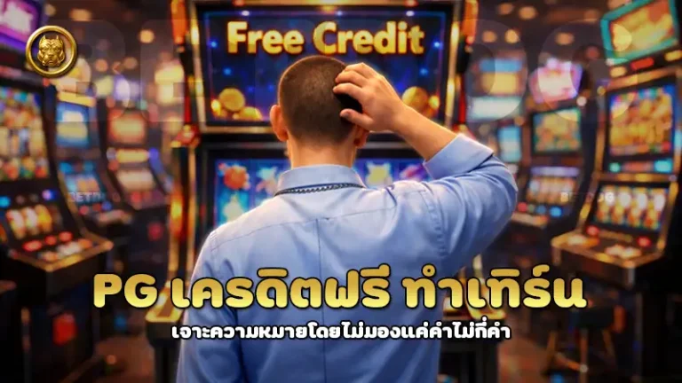 pg เครดิตฟรี ทำเทิร์น