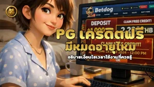 pg เครดิตฟรี มีหมดอายุไหม