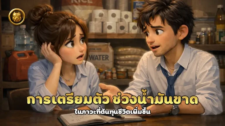 การเตรียมตัว ช่วงน้ำมันขาด