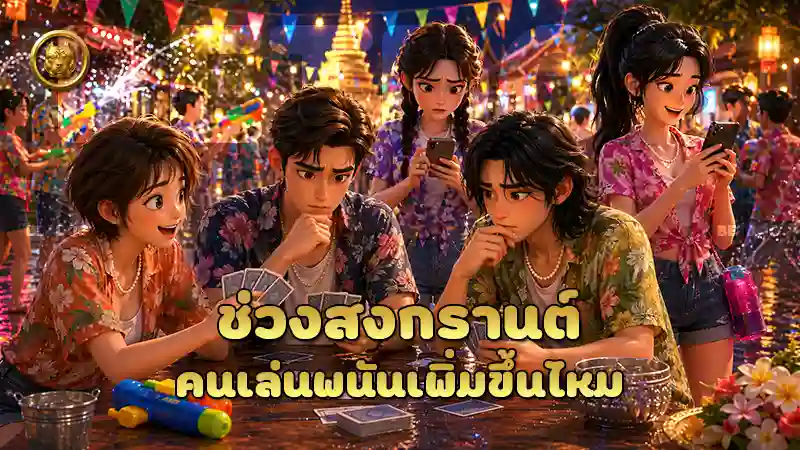 ช่วงสงกรานต์ คนเล่นพนันเพิ่มขึ้นไหม
