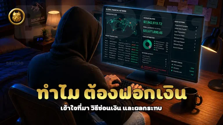 ทำไม ต้องฟอกเงิน